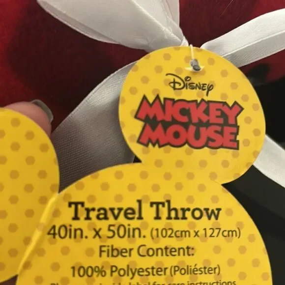 🎊last deal🎊Mickey Mouse Travel Throw - Picture 5 of 5